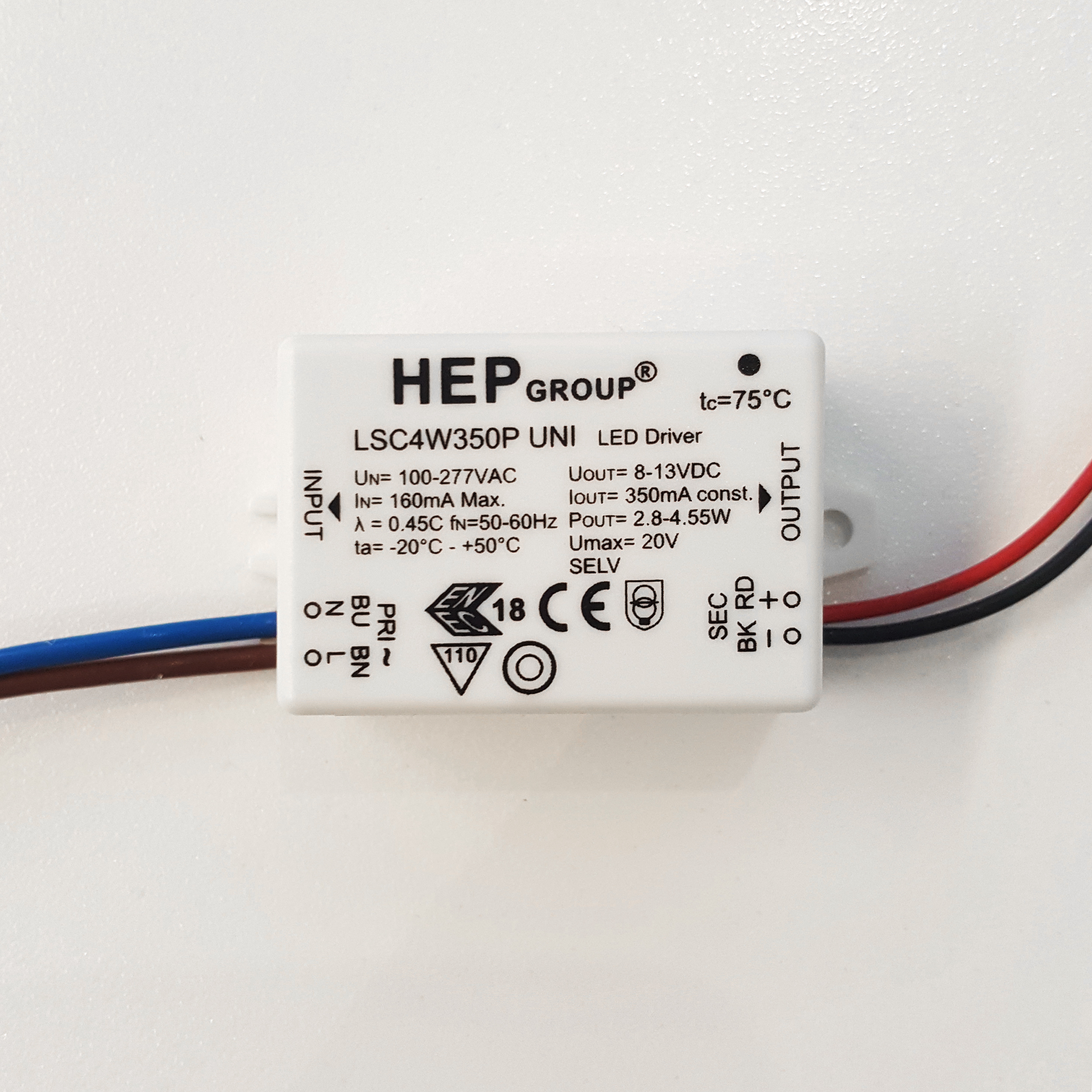 LED Driver CC 350mA 2.8-4W