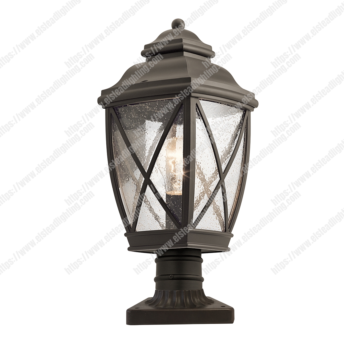 Tangier 1 Light Medium Pedestal