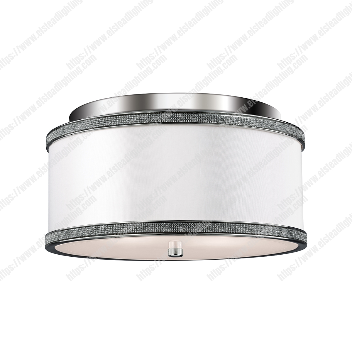 Pave 2 Light Flush Mount