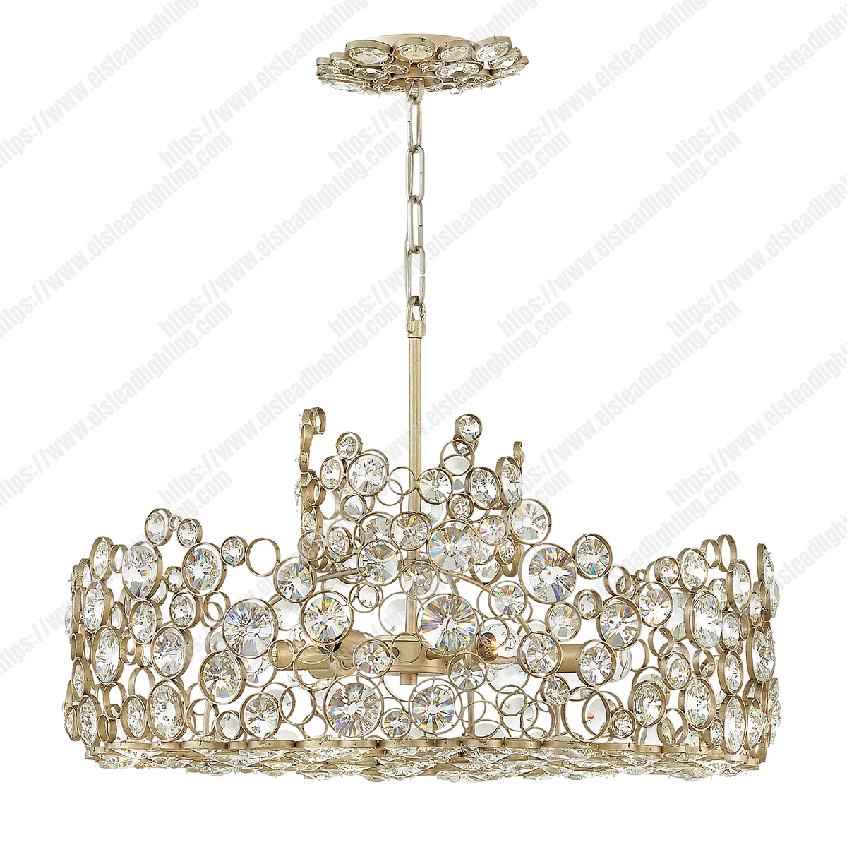 Anya 6 Light Chandelier