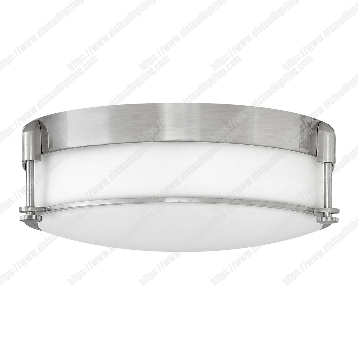 Colbin 3 Light Medium Flush Mount – Brushed Nickel