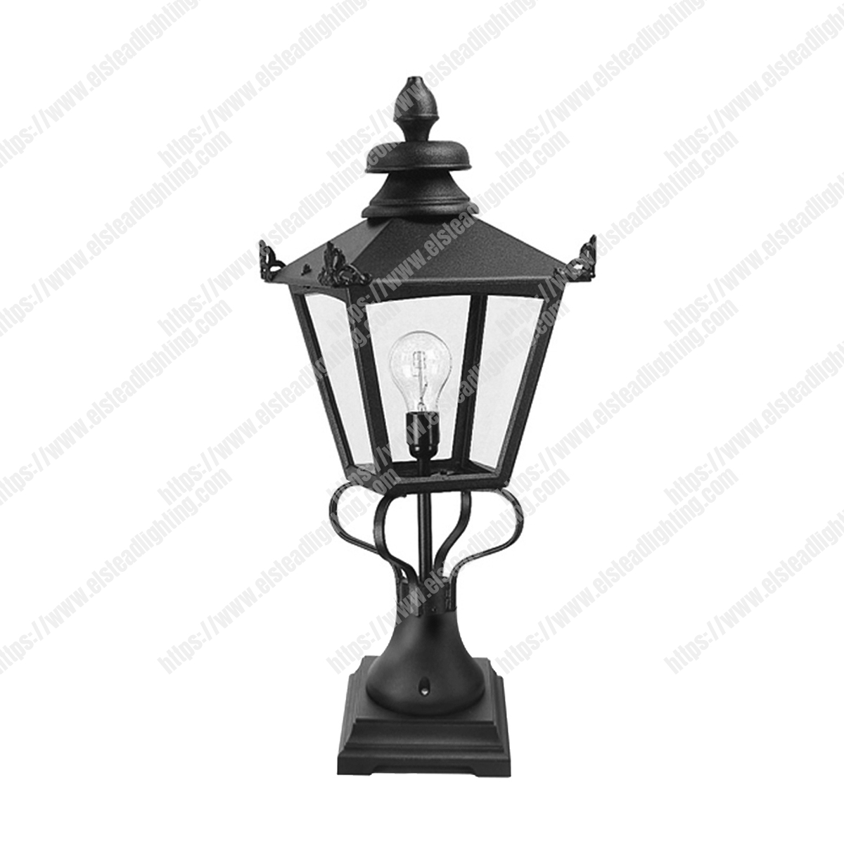 Grampian 1 Light Pedestal Lantern