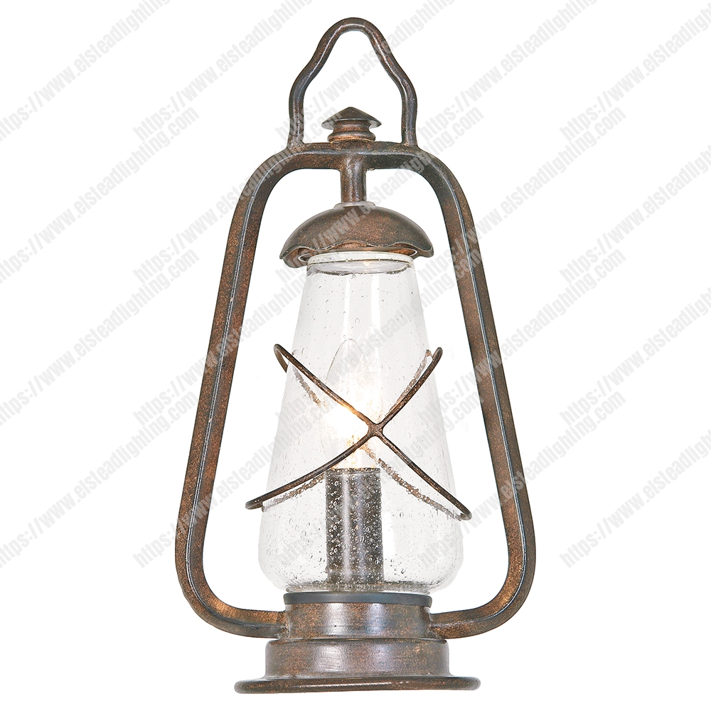 Miners 1 Light Pedestal Lantern