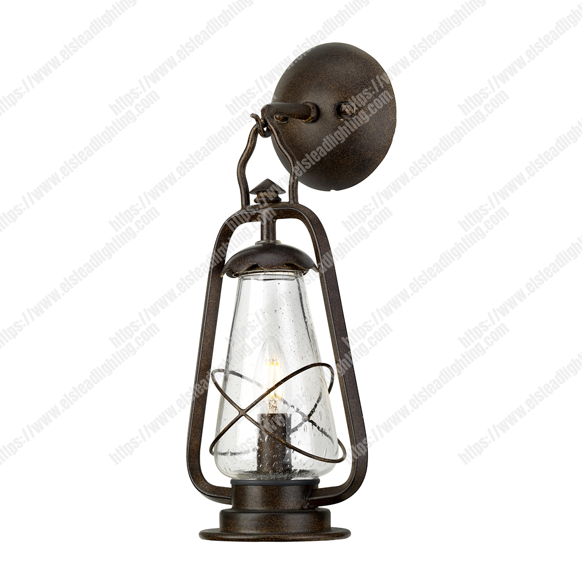 Miners 1 Light Wall Lantern