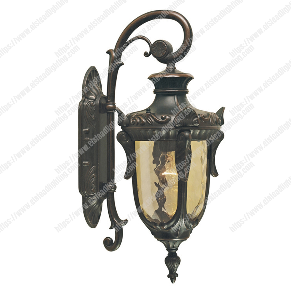 Philadelphia 1 Light Small Down Wall Lantern – Old Bronze