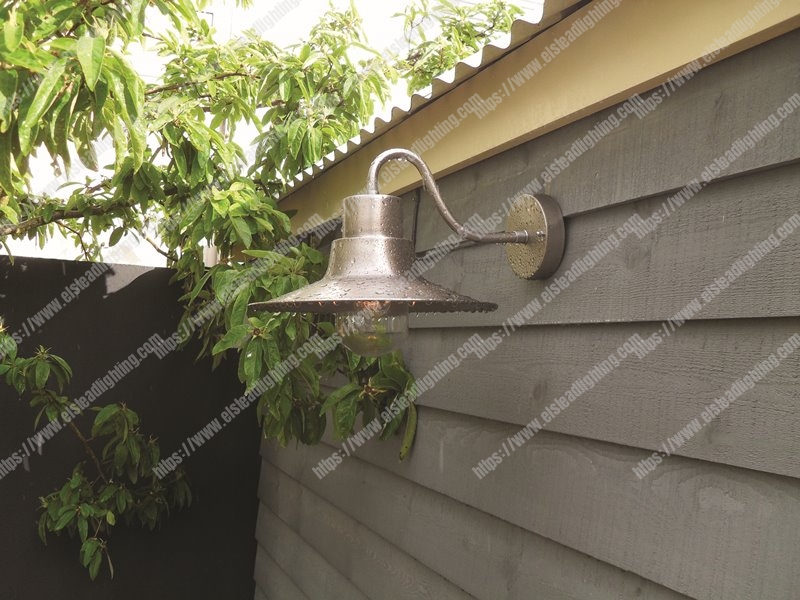 Sheldon 1 Light Wall Lantern - Antique Nickel