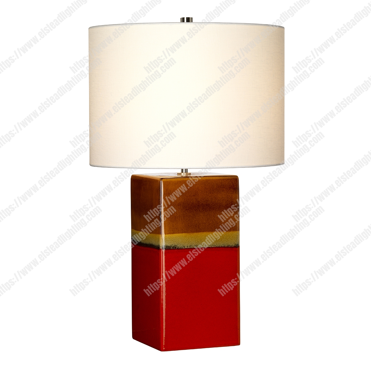 Alba 1 Light Table Lamp – Rouge