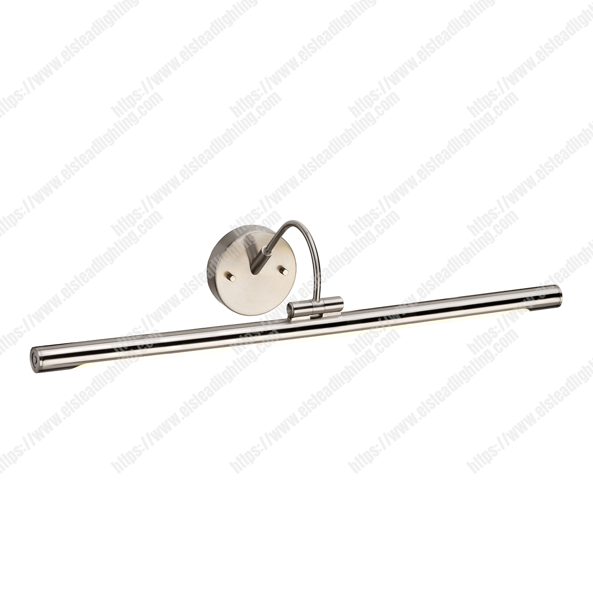 Alton 1 Light Large LED Picture Light - Brushed Nickel