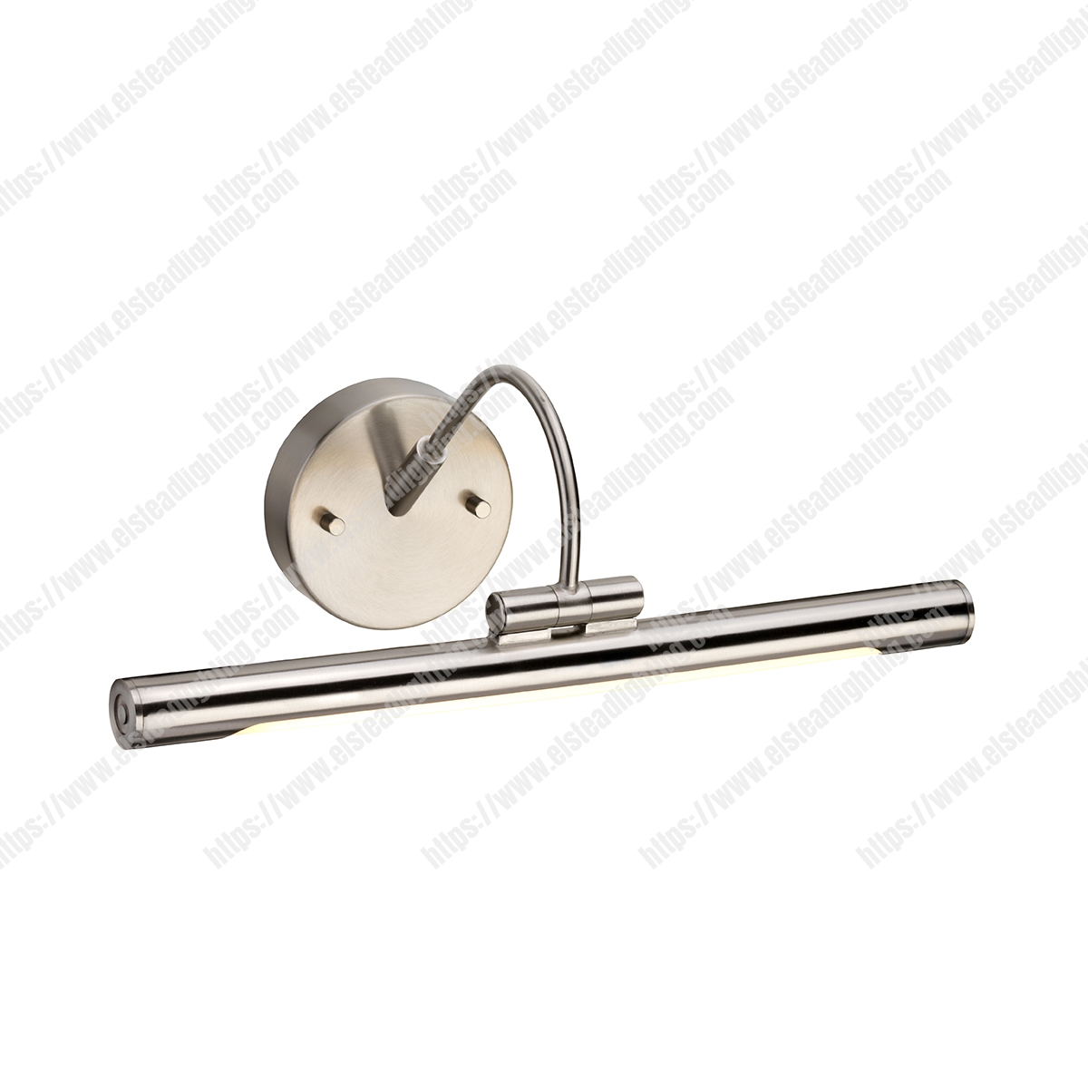 Alton 1 Light Small LED Picture Light - Brushed Nickel