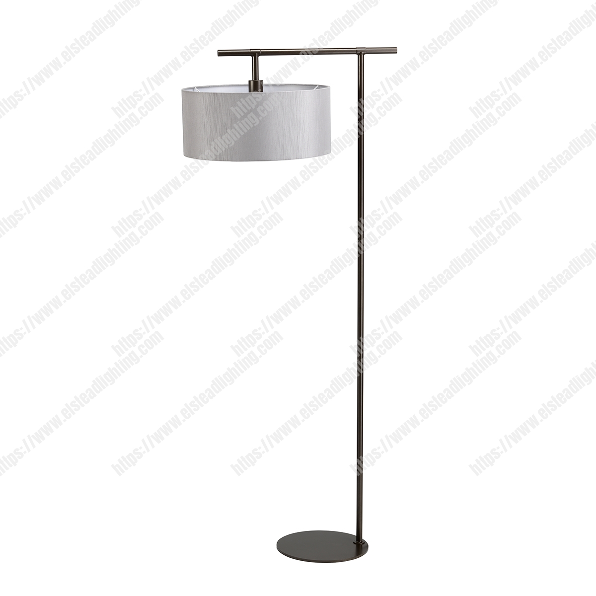 Balance 1 Light Floor Lamp - Dark Brown