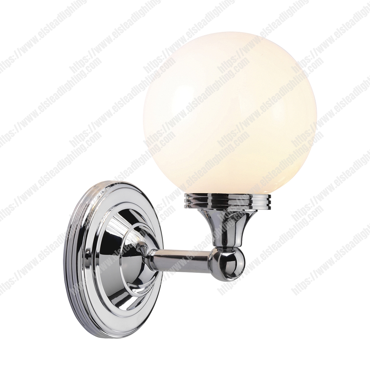 Austen 1 Light Wall Light - Polished Chrome