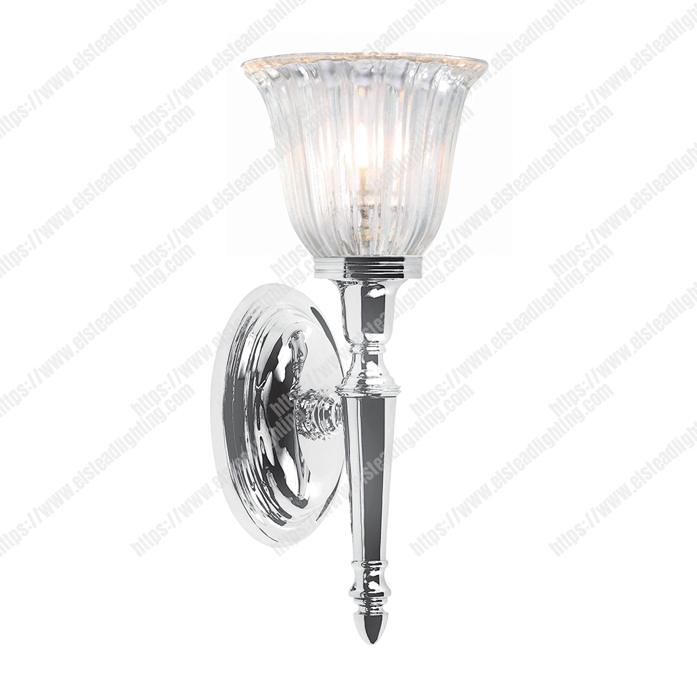 Dryden 1 Light Wall Light – Polished Chrome