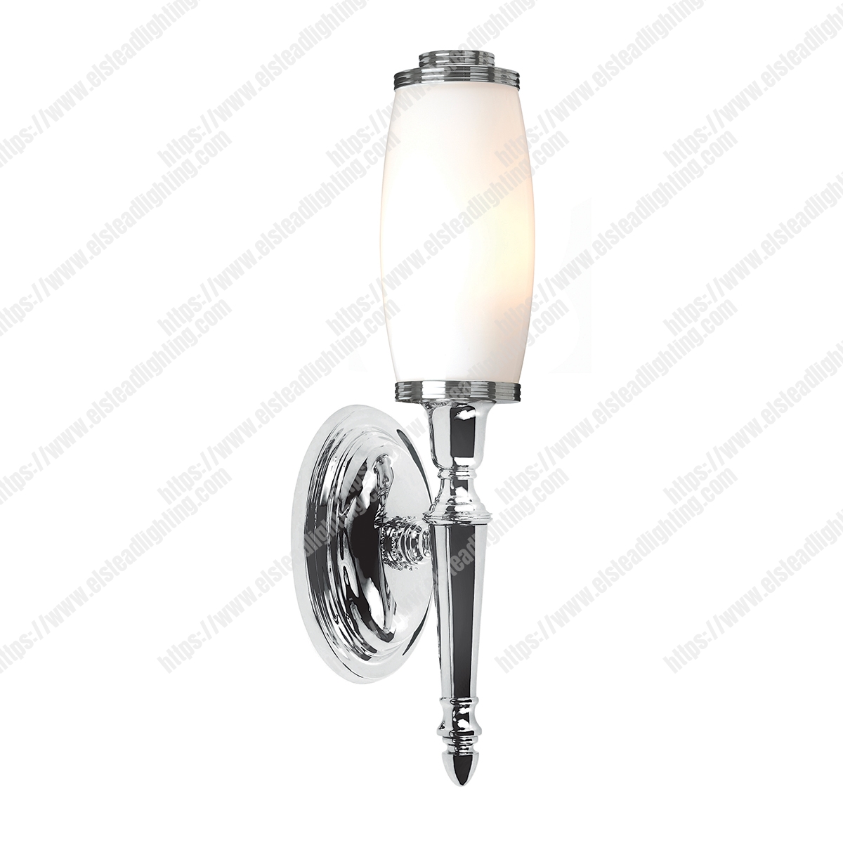 Dryden 1 Light Wall Light – Polished Chrome