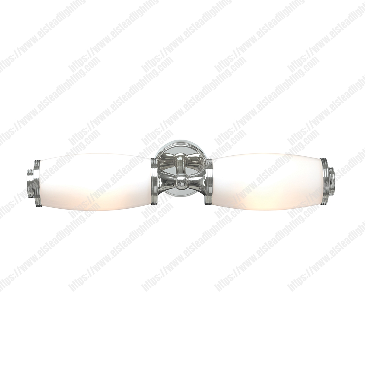 Eliot 2 Light Wall Light – Polished Chrome