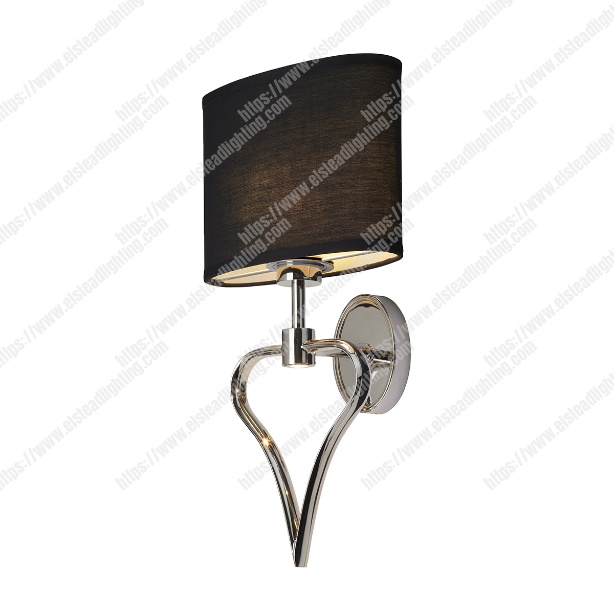 Falmouth 2 Light Wall Light – Polished Chrome