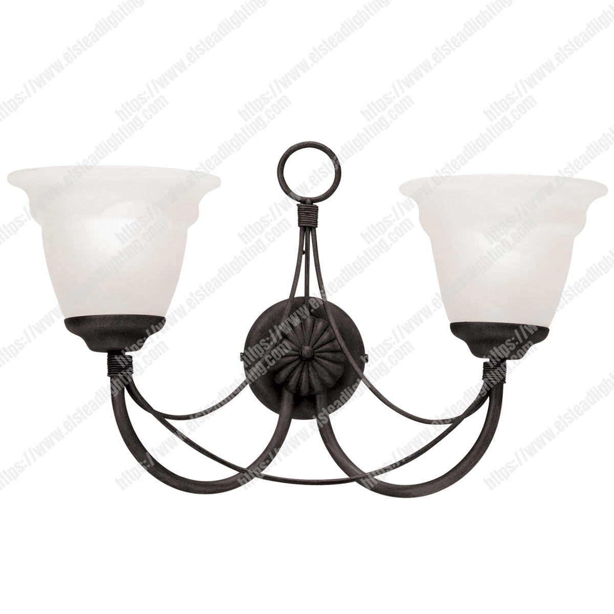 Carisbrooke 2 Light Wall Light