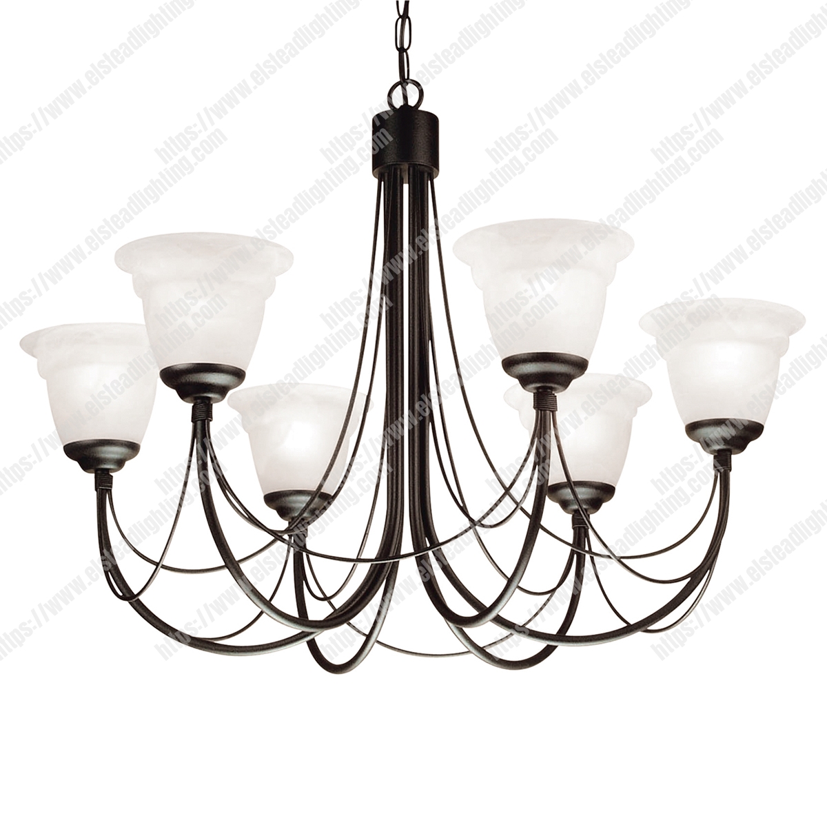 Carisbrooke 6 Light Chandelier