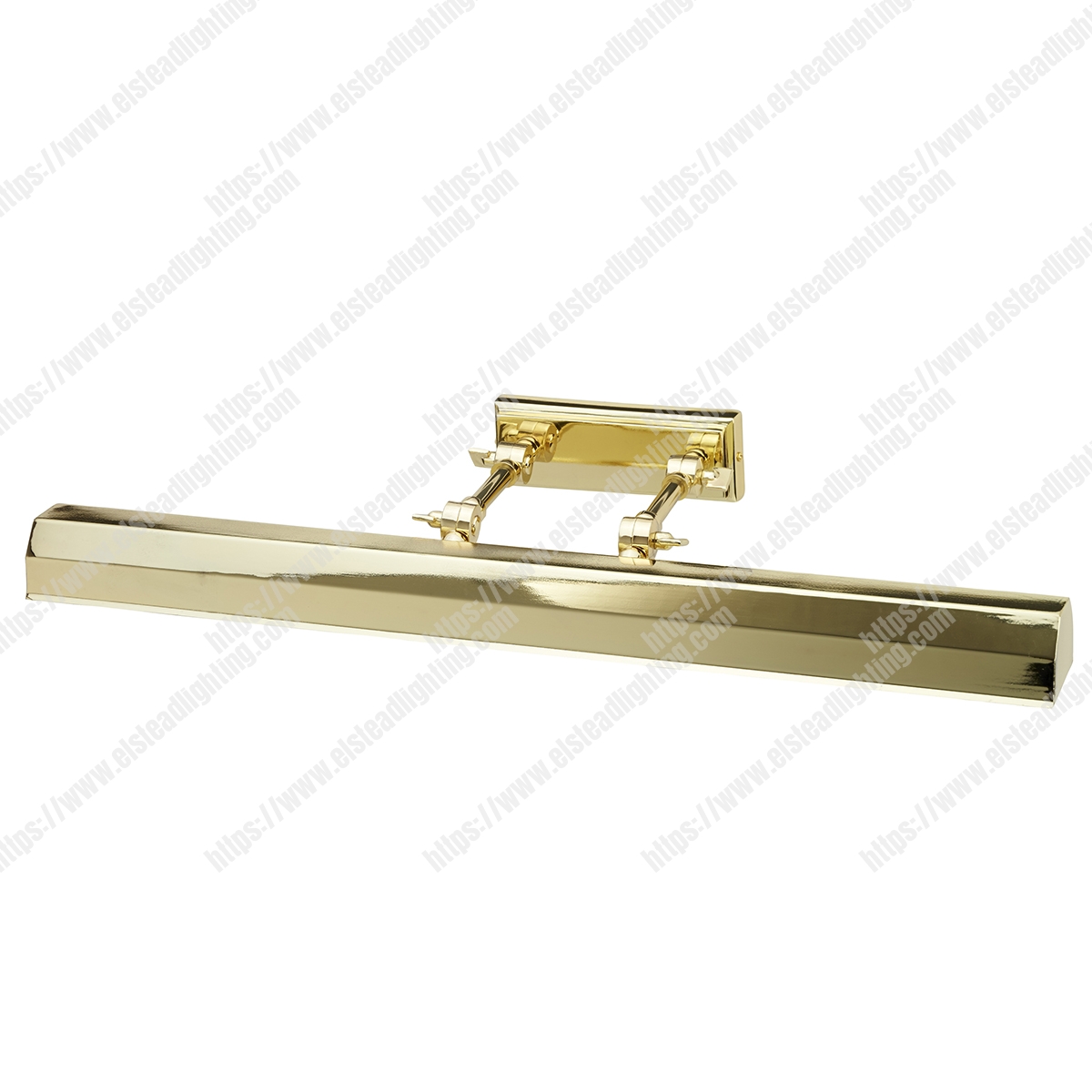Chawton Large Picture Light – Polished Brass