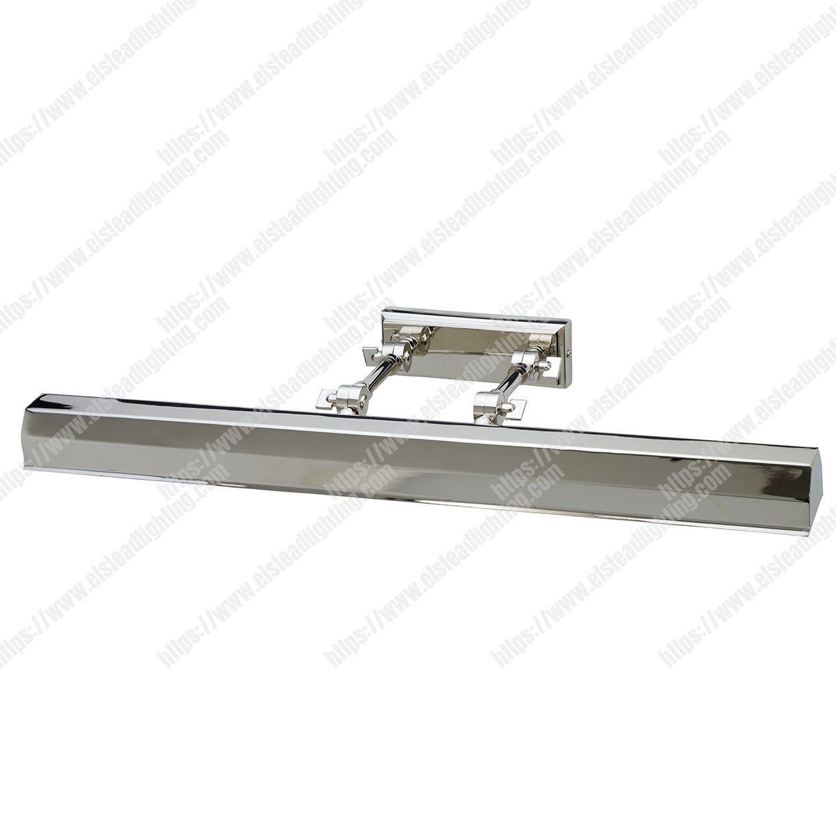 Chawton Large Picture Light – Polished Nickel