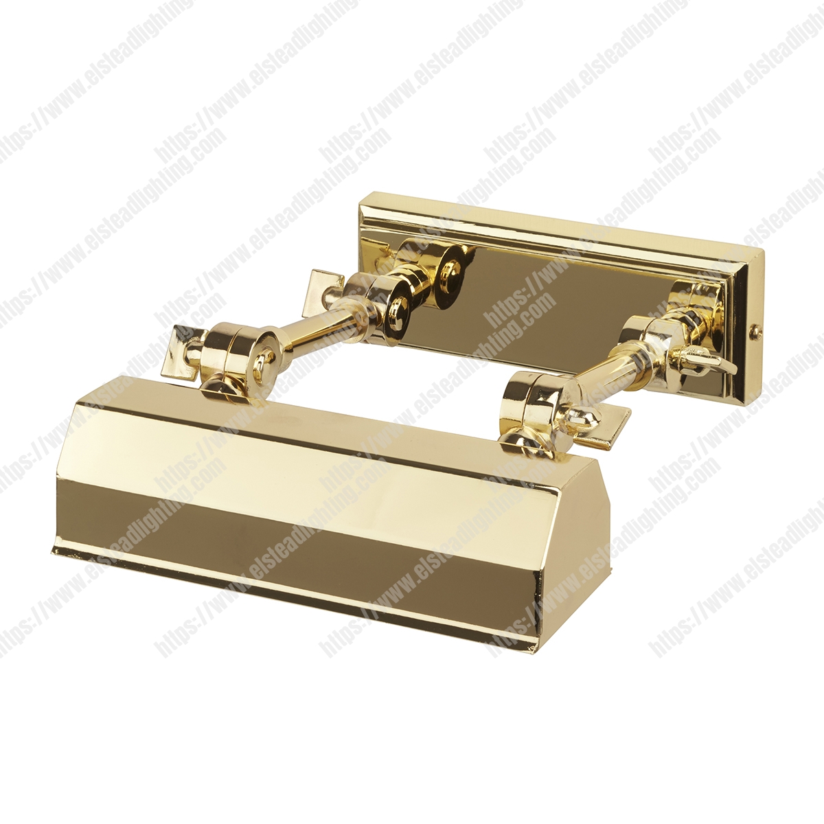 Chawton Small Picture Light – Polished Brass