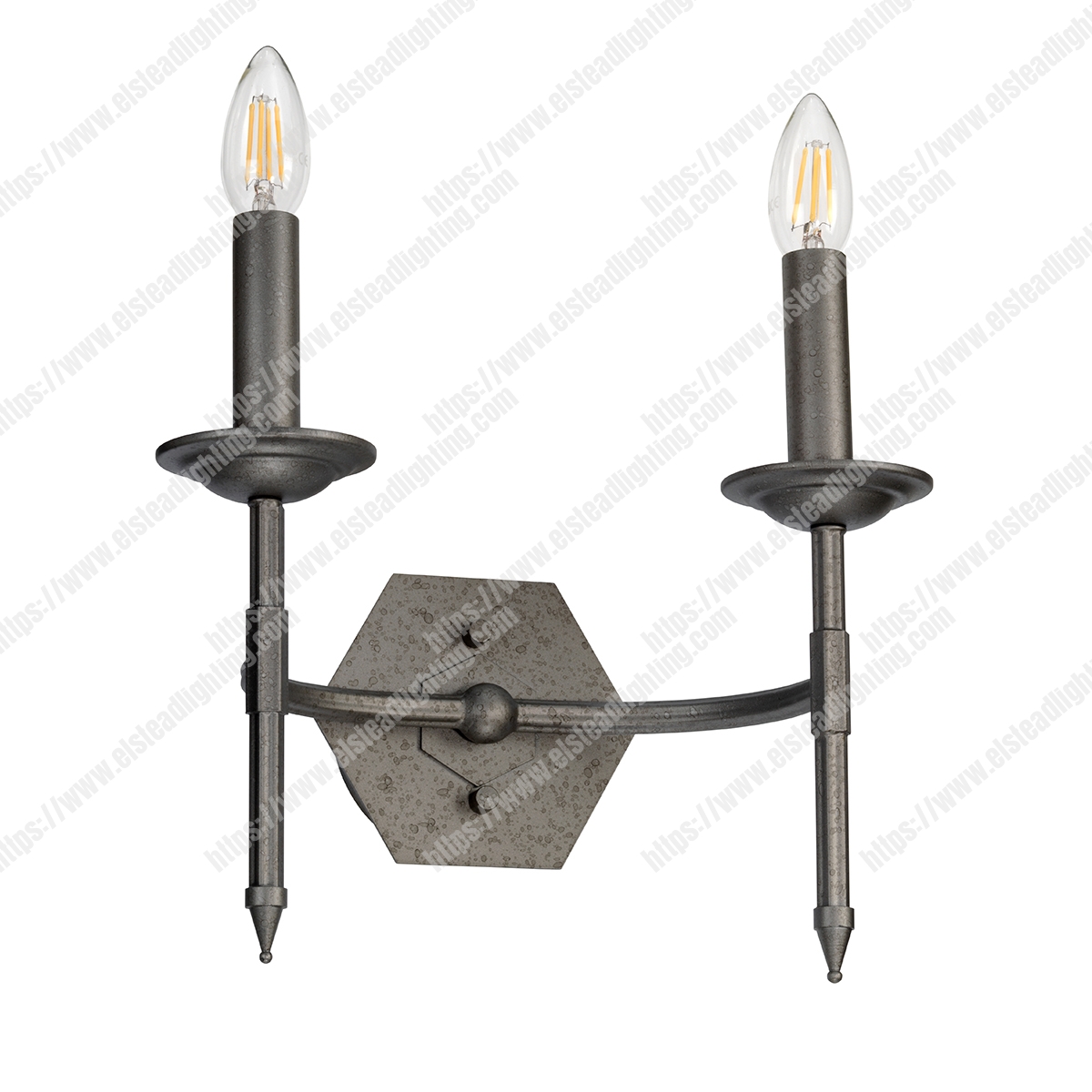 Crown 2 Light Wall Light