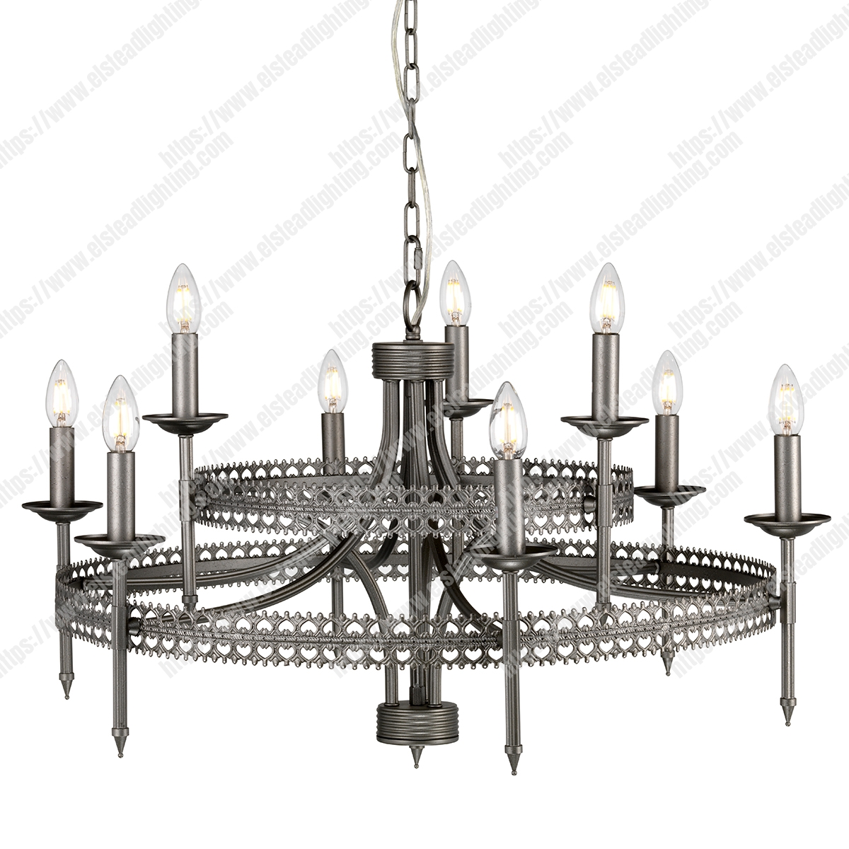 Crown 9 Light Chandelier