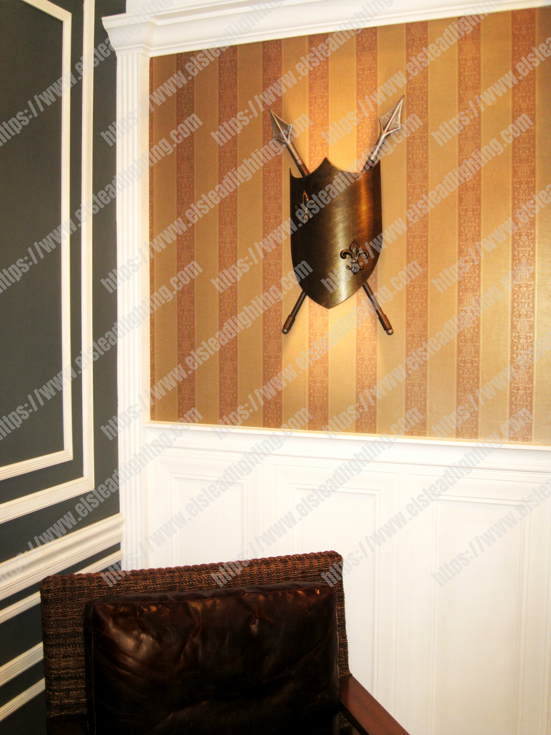 Crusader 2 Light Wall Light
