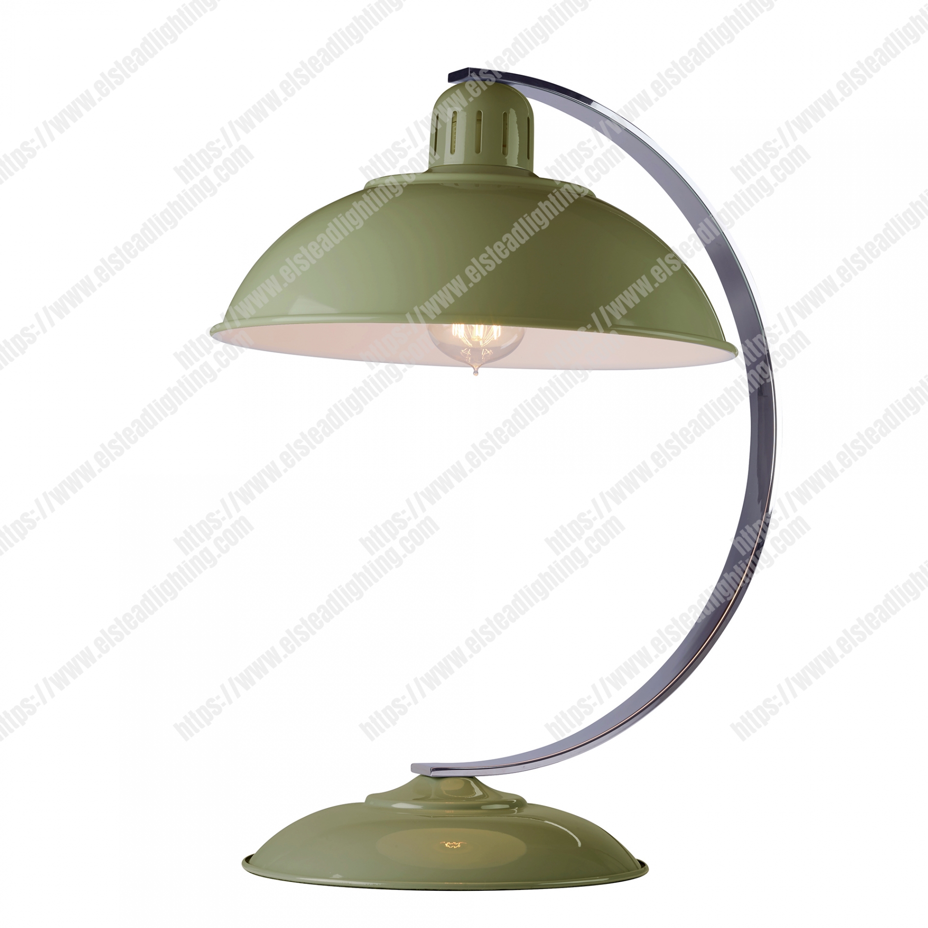 Franklin 1 Light Desk Lamp – Green