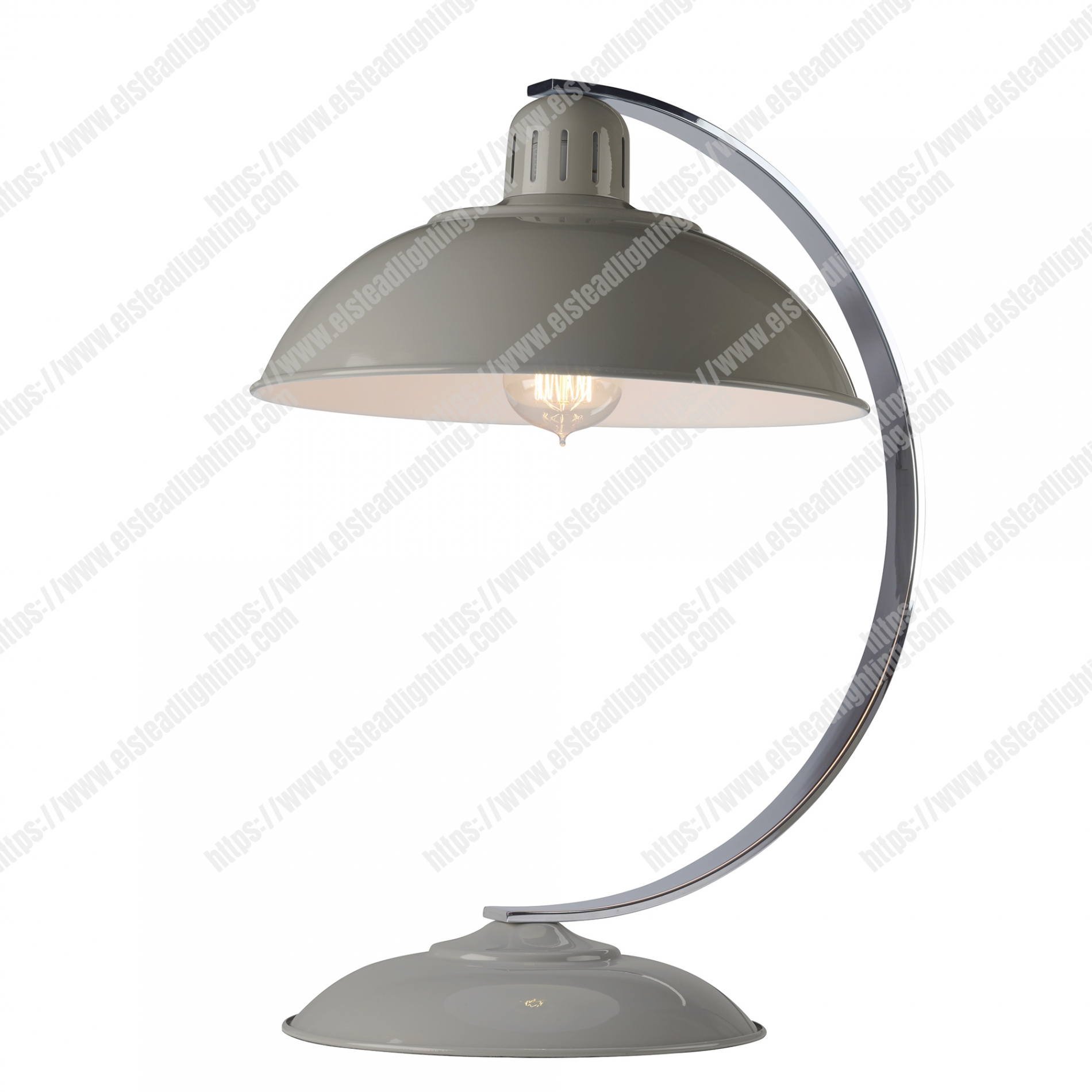 Franklin 1 Light Desk Lamp – Grey