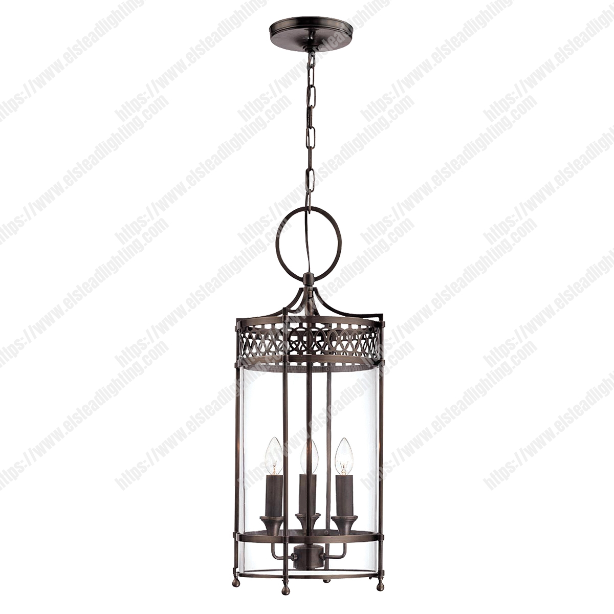 Guildhall Pendant – Dark Bronze