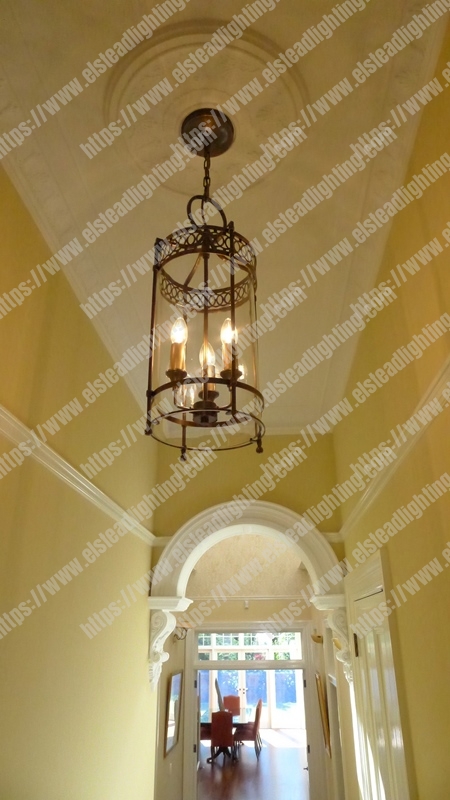 Guildhall Pendant - Polished Nickel