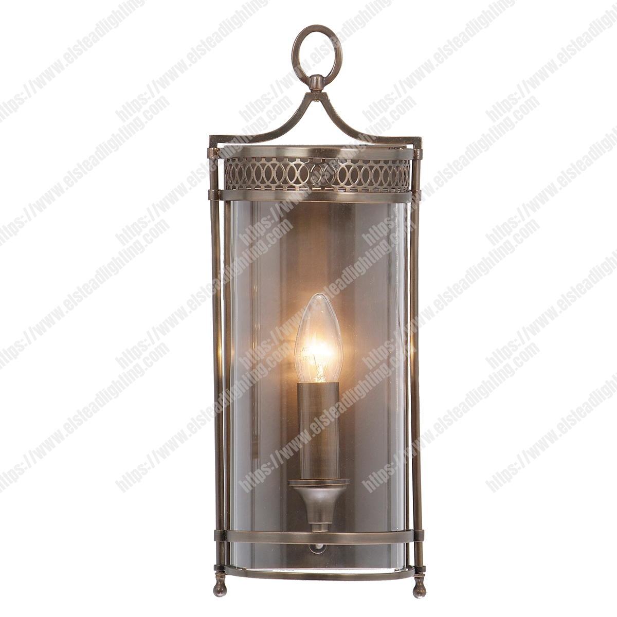 Guildhall Wall Light – Dark Bronze