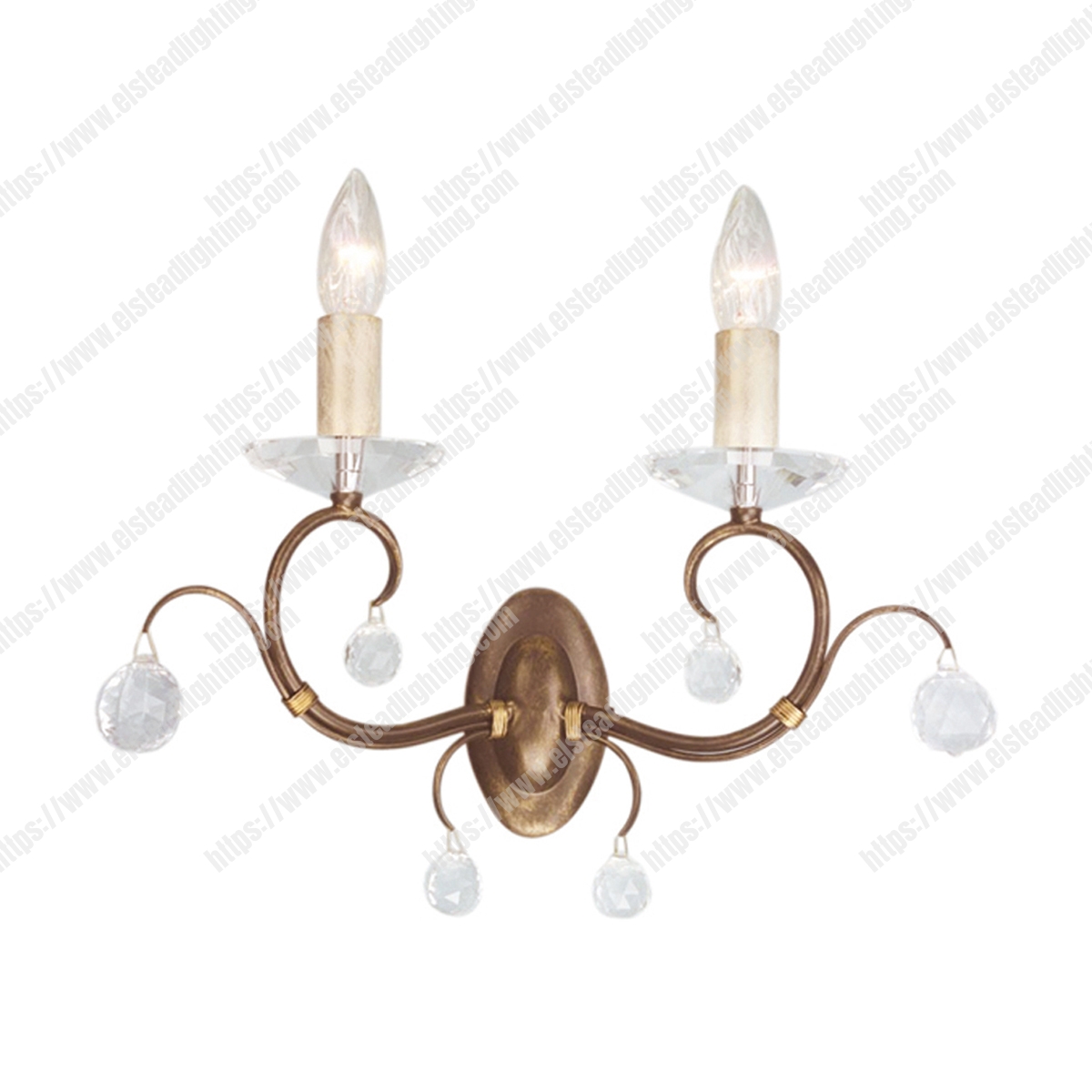 Lunetta 2 Light Wall Light