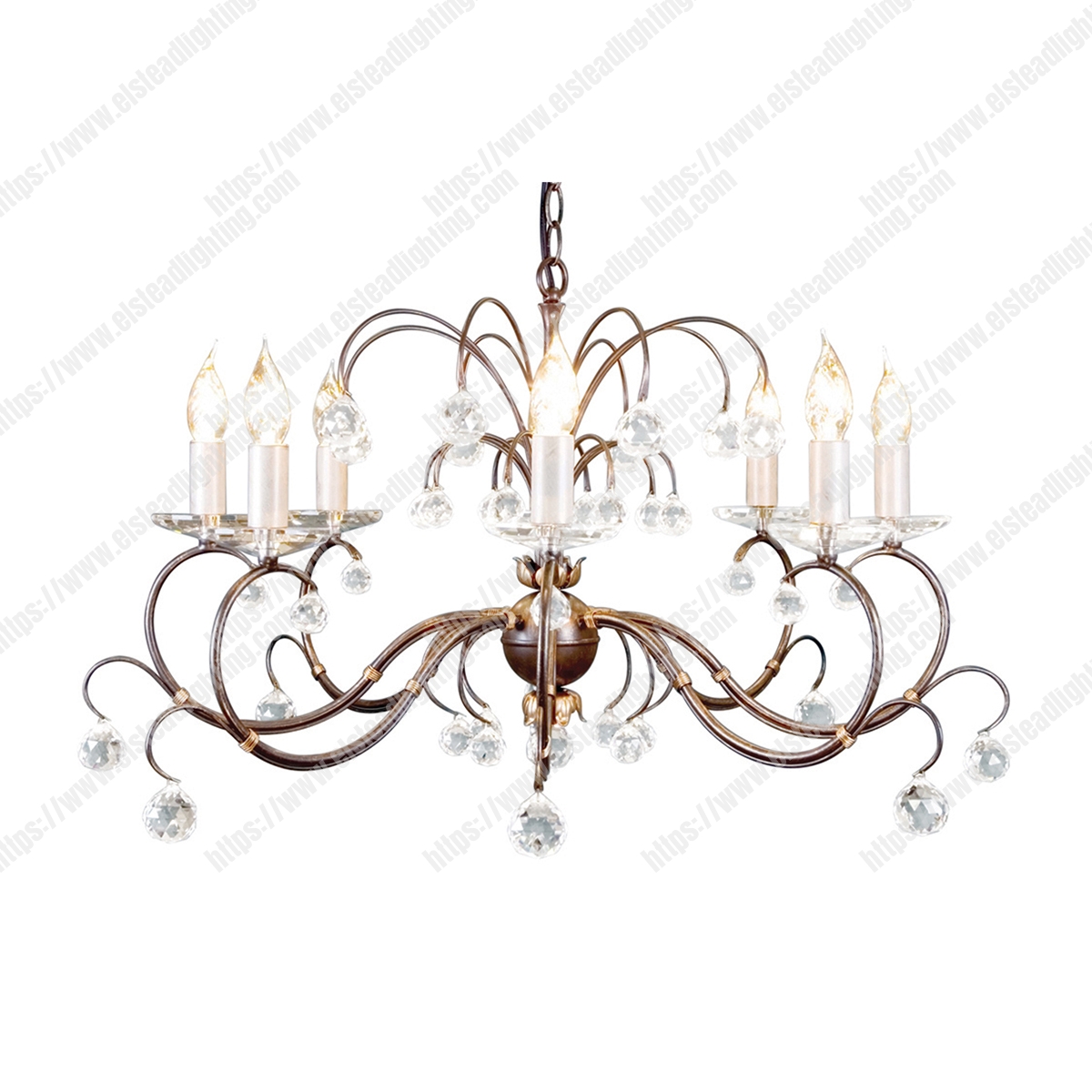 Lunetta 8 Light Chandelier