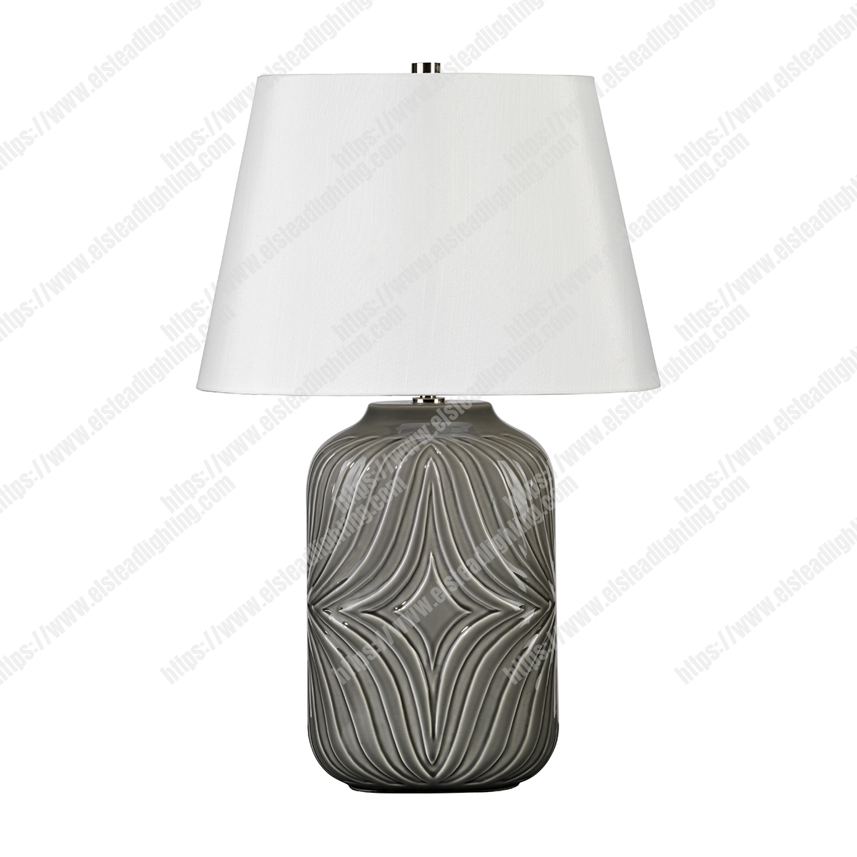 Muse 1 Light Table Lamp – Grey