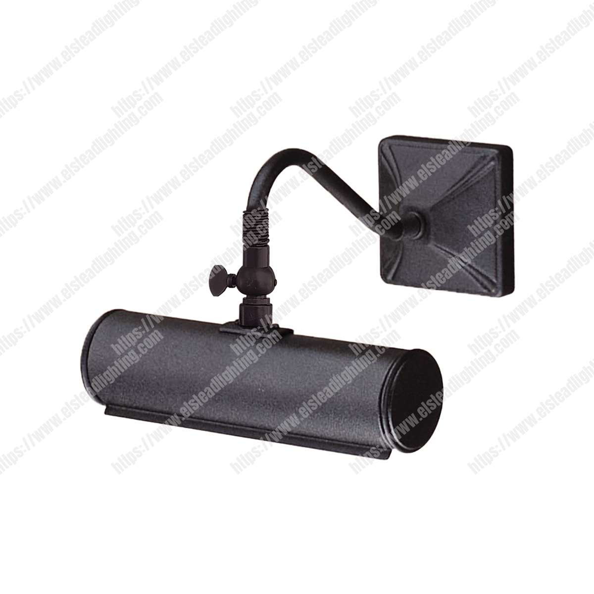 Picture Light 1 Light Small - Black