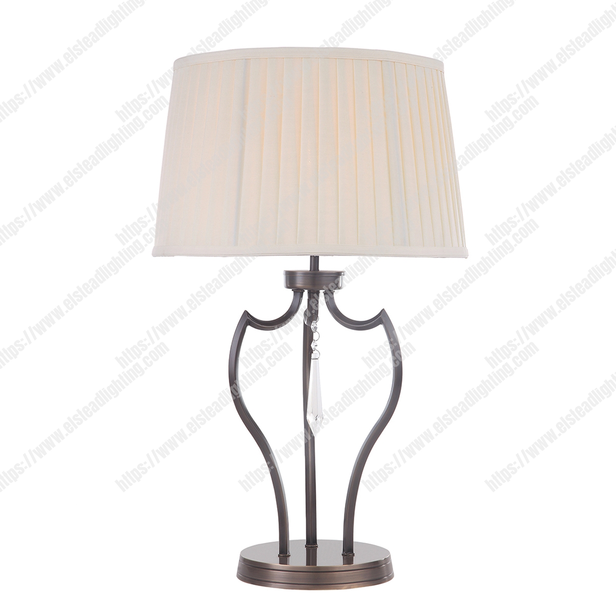 Pimlico 1 Light Table Lamp - Dark Bronze