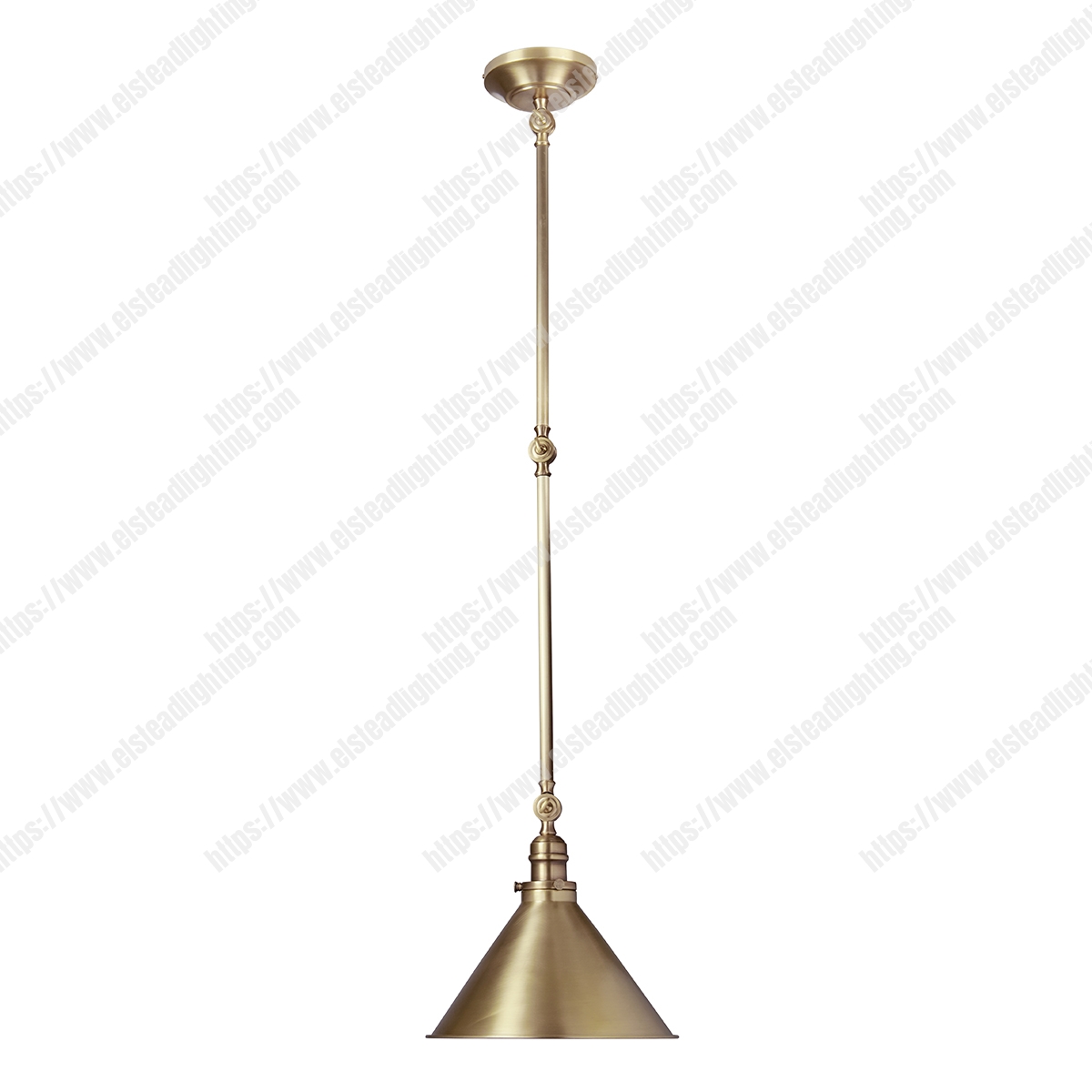 Provence 1 Light Wall Light/Pendant - Aged Brass