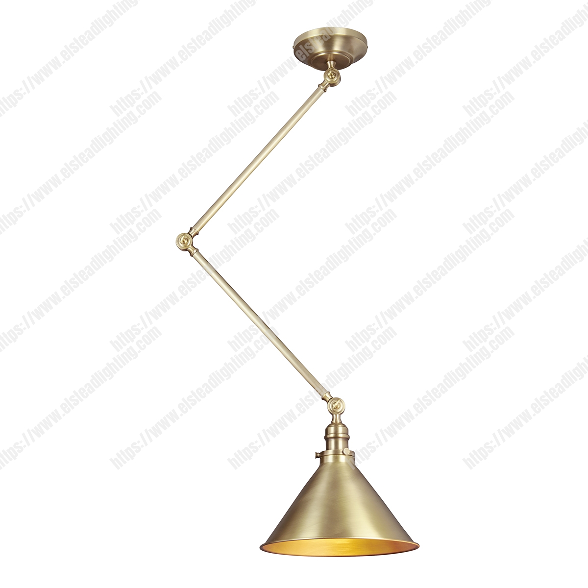 Provence 1 Light Wall Light/Pendant - Aged Brass