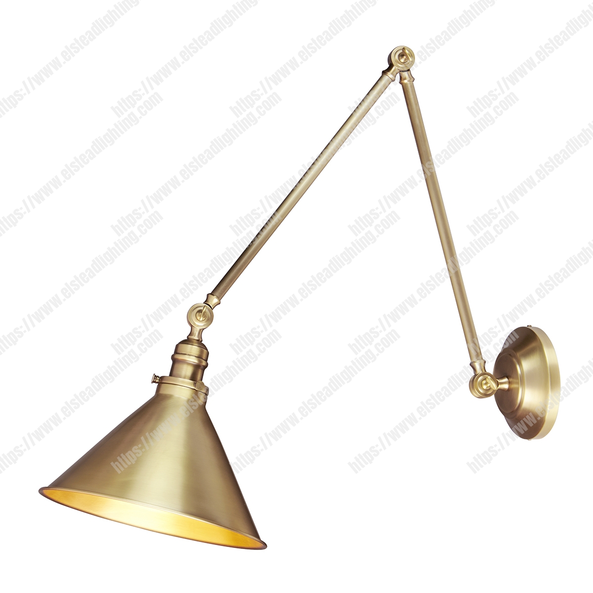 Provence 1 Light Wall Light/Pendant - Aged Brass