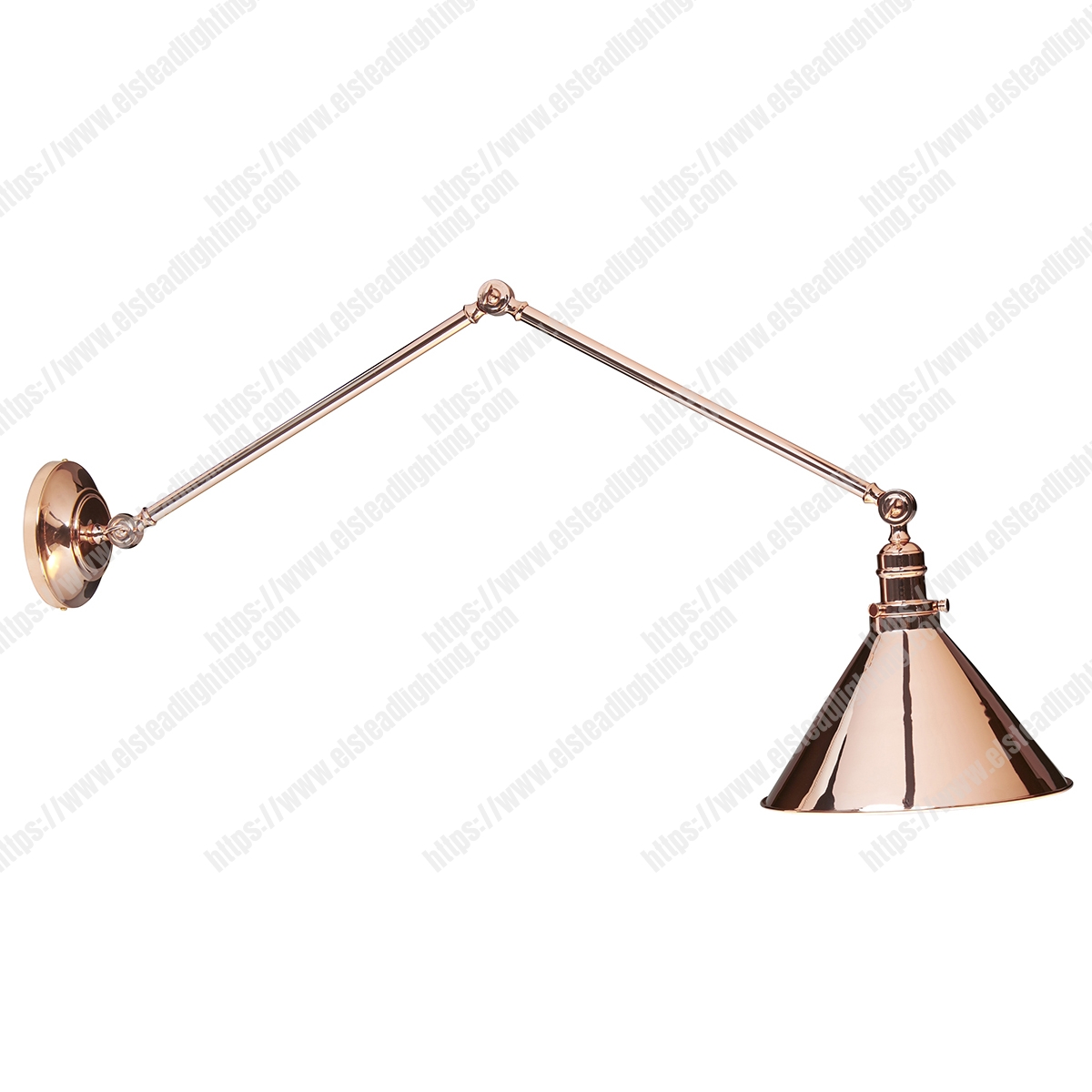 Provence 1 Light Wall Light/Pendant - Polished Copper