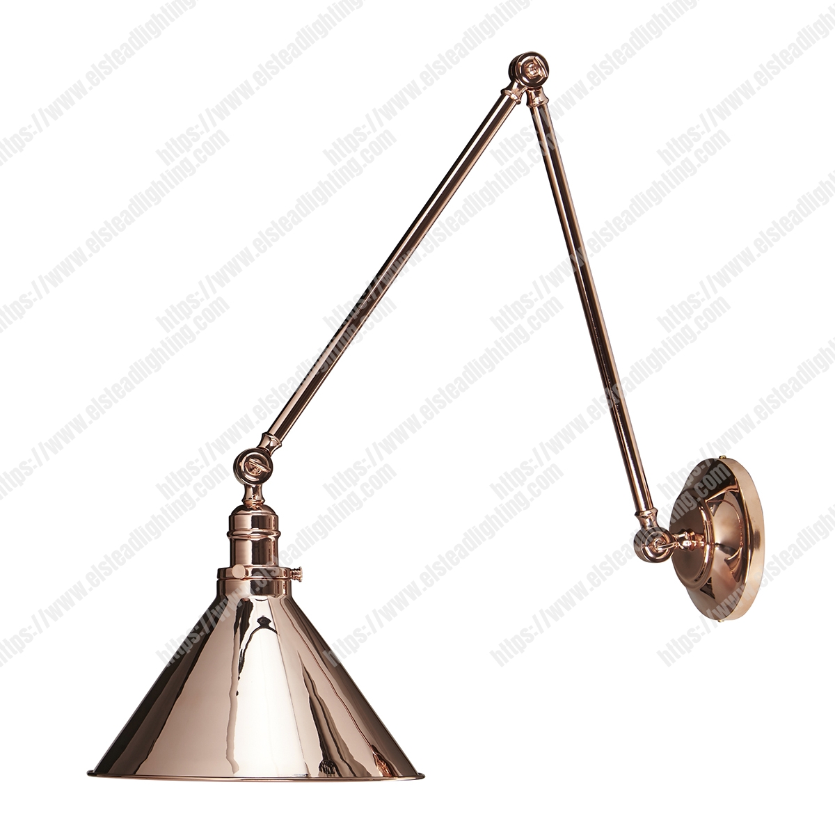 Provence 1 Light Wall Light/Pendant - Polished Copper