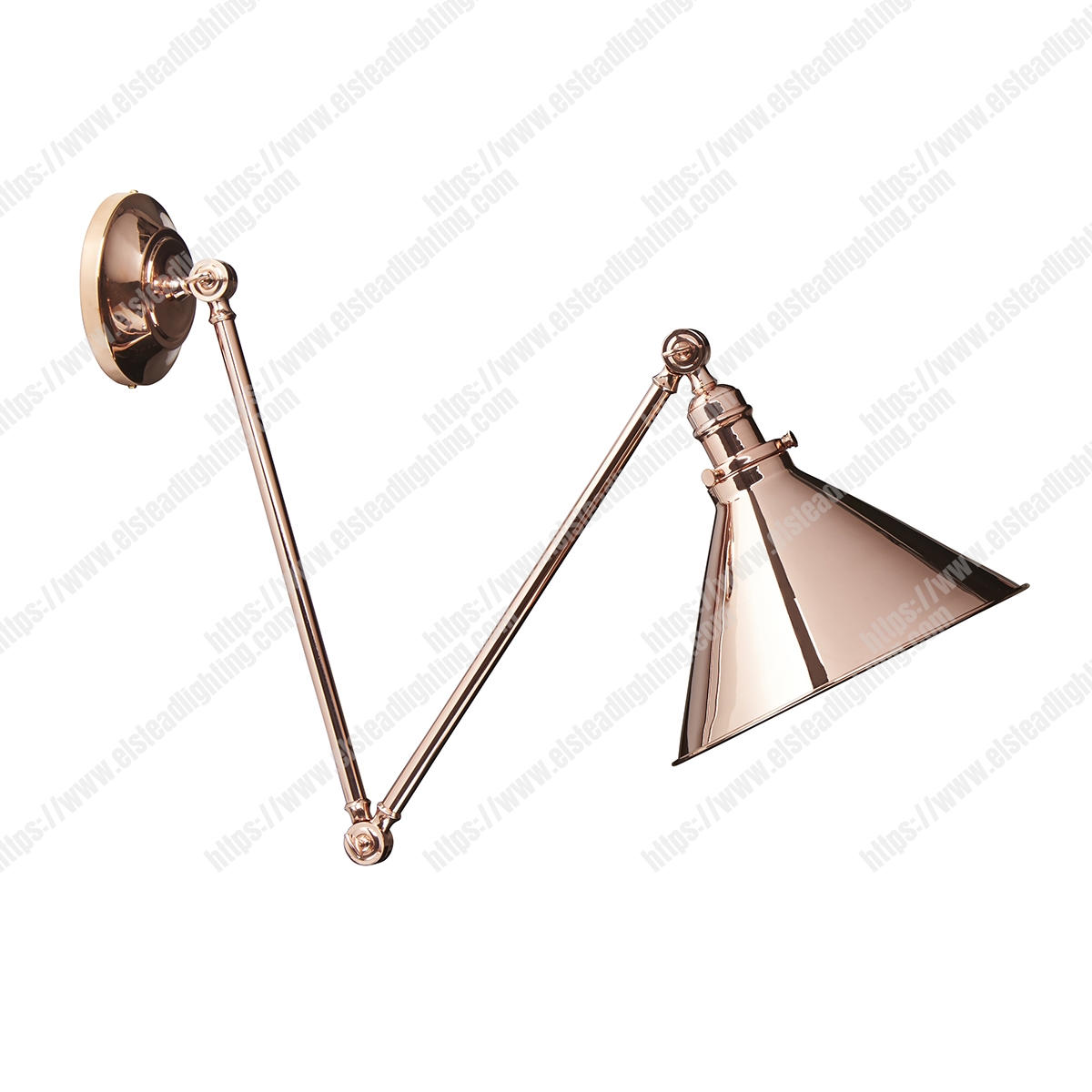 Provence 1 Light Wall Light/Pendant - Polished Copper