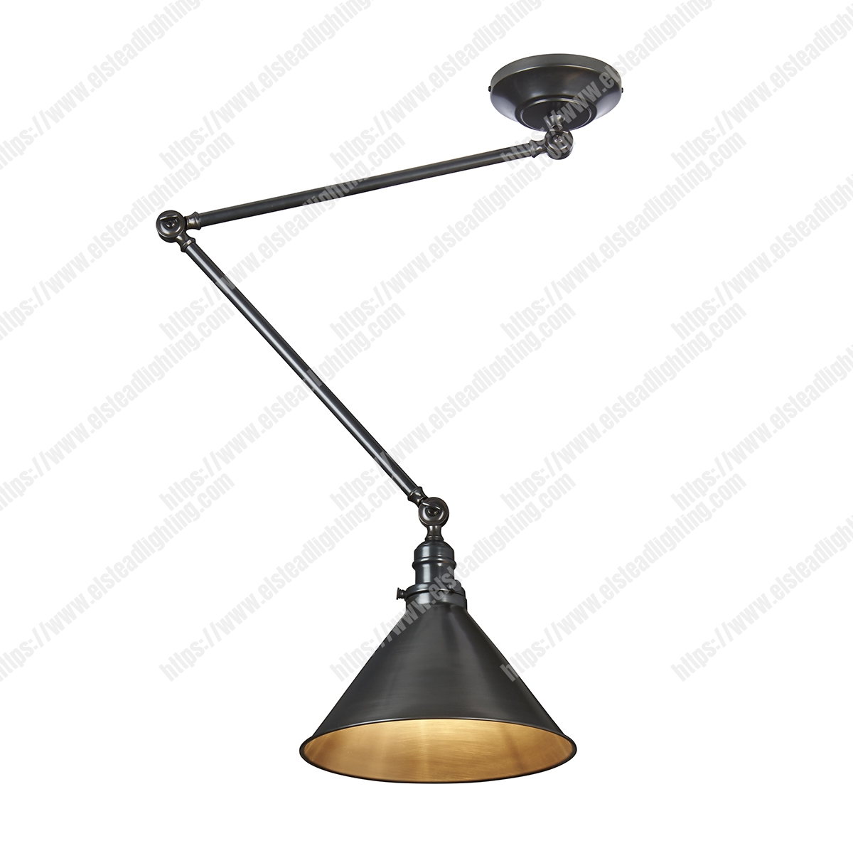 Provence 1 Light Wall Light/Pendant - Old Bronze