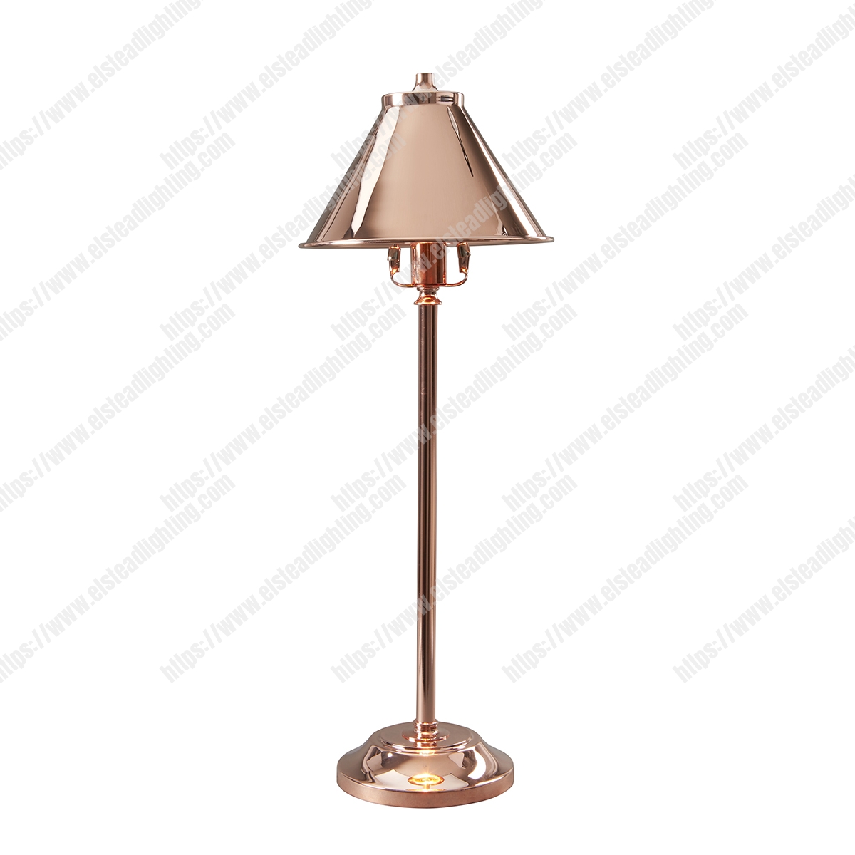 Provence 1 Light Stick Lamp – Polished Copper