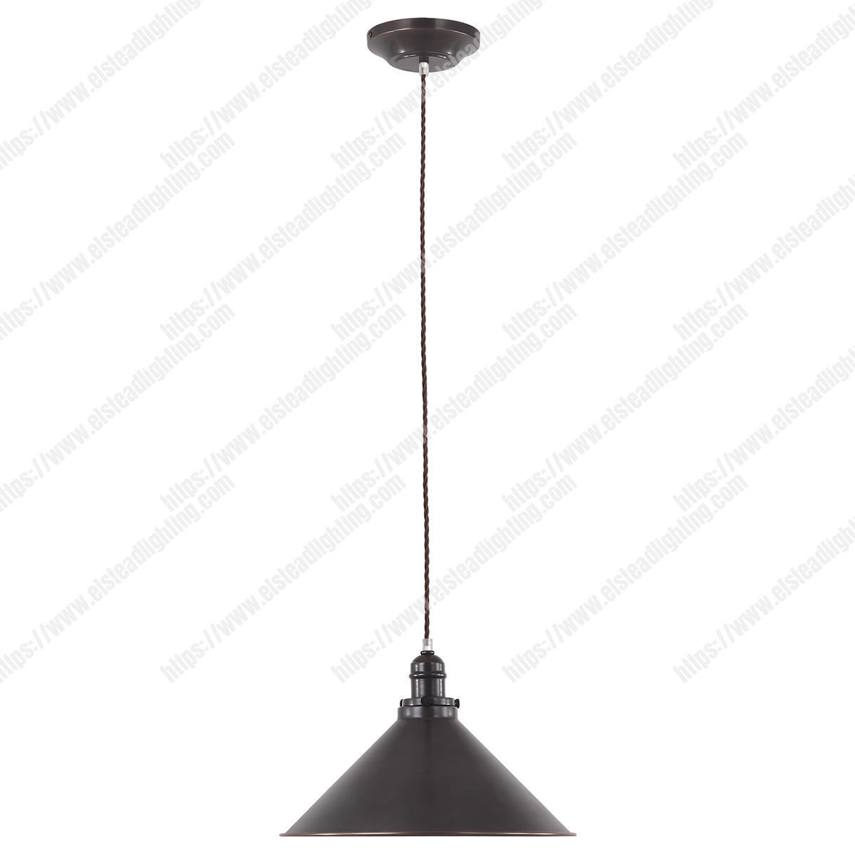 Provence 1 Light Pendant - Old Bronze