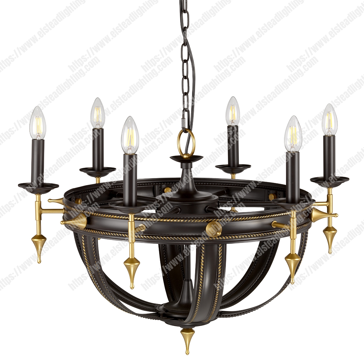 Regal 6 Light Chandelier