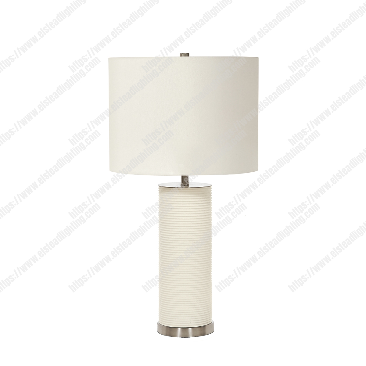Ripple 1 Light Table Lamp – White