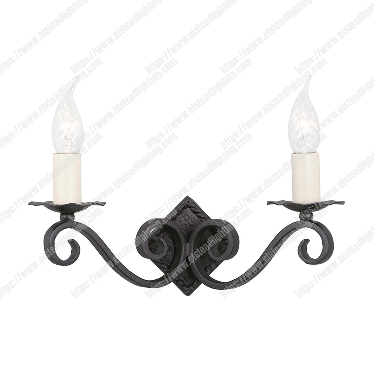 Rectory 2 Light Wall Light Style A