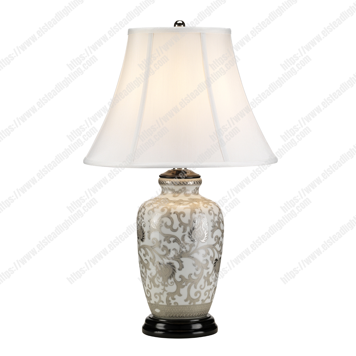Silver Thistle 1 Light Table Lamp